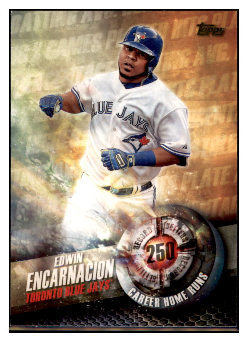 2016 Topps Edwin Encarnacion Toronto Blue Jays #RS-11 Baseball
  Card   DBT1A simple Xclusive Collectibles   