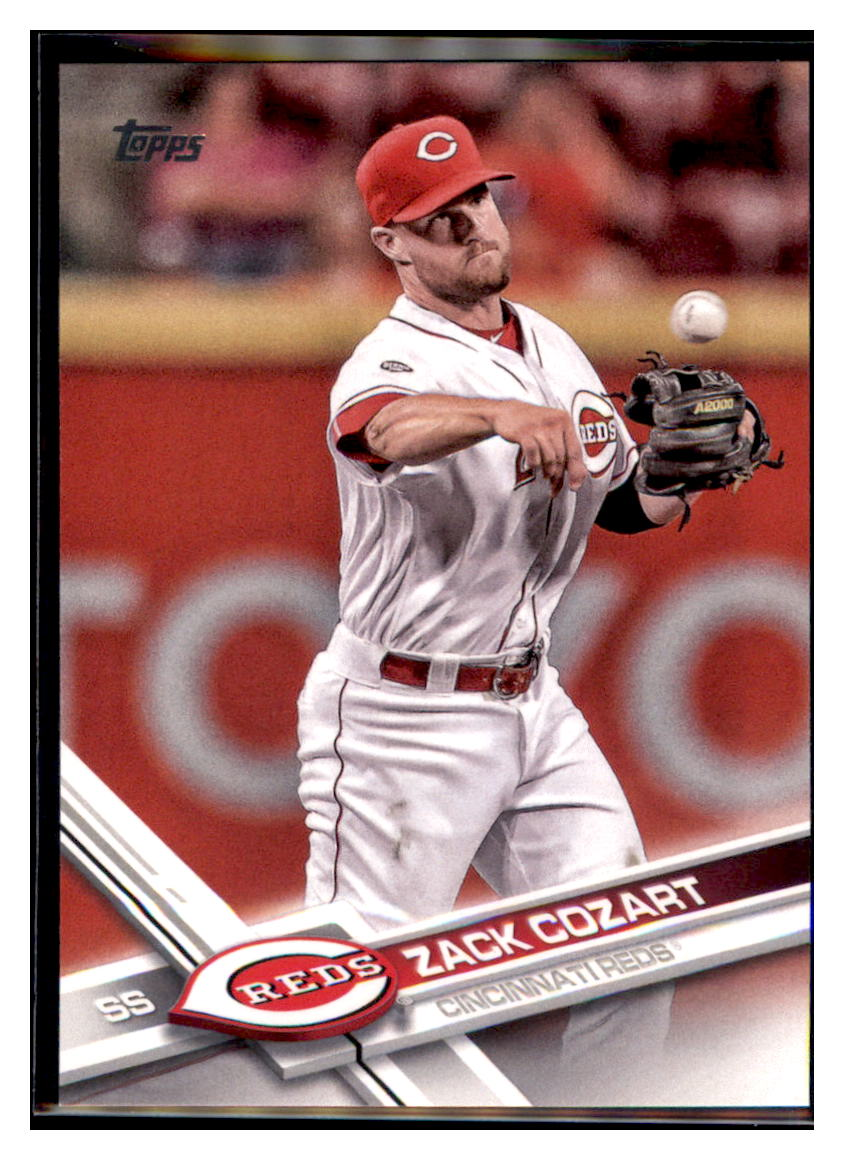2017 Topps Zack Cozart    Cincinnati Reds #414 Baseball Card   DBT1A simple Xclusive Collectibles   
