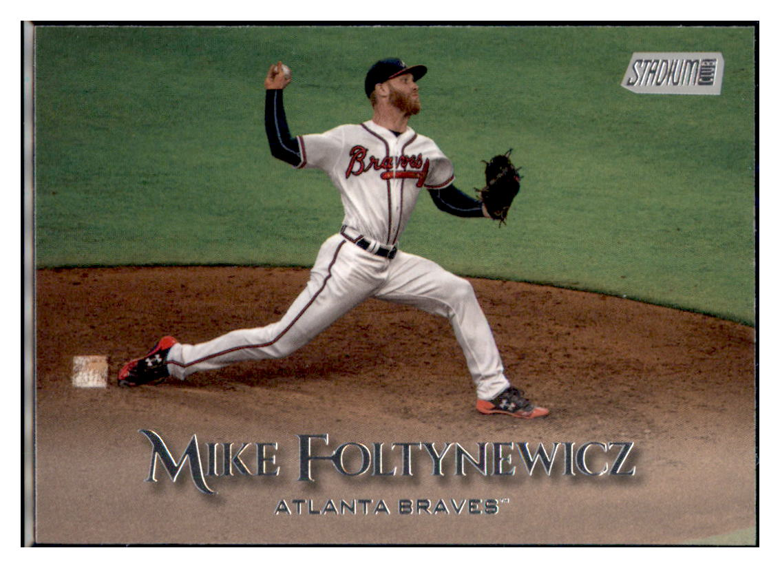 2019 Stadium Club Mike Foltynewicz    Atlanta Braves #50 Baseball Card   DBT1A simple Xclusive Collectibles   