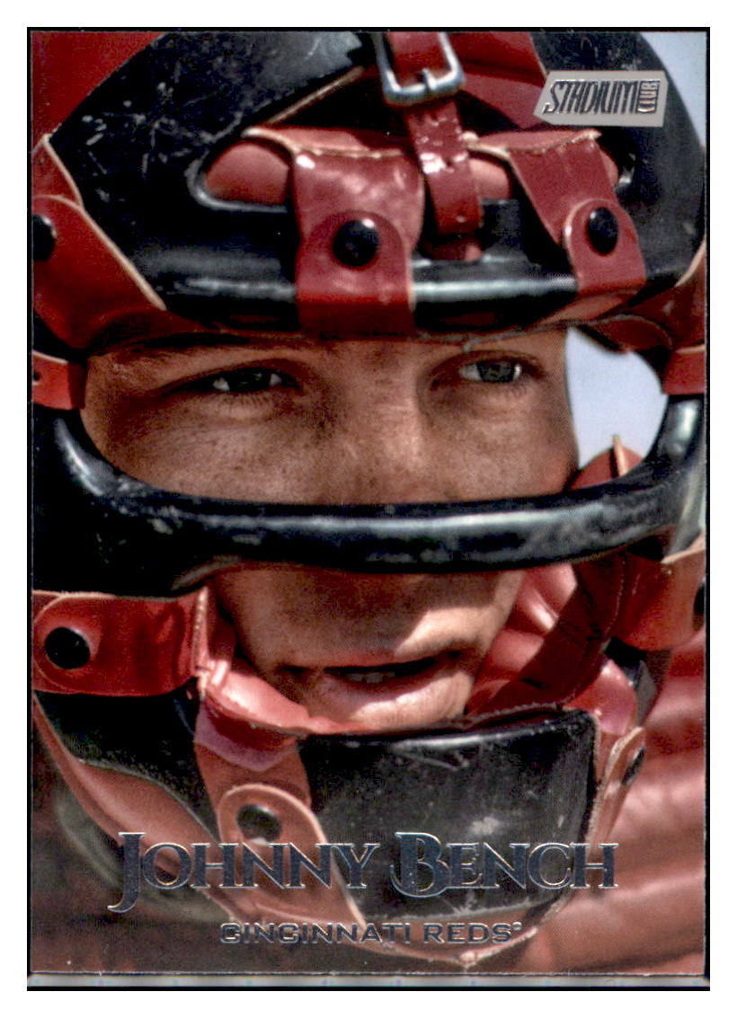 2019 Stadium Club Johnny Bench    Cincinnati Reds #86 Baseball Card   DBT1A simple Xclusive Collectibles   