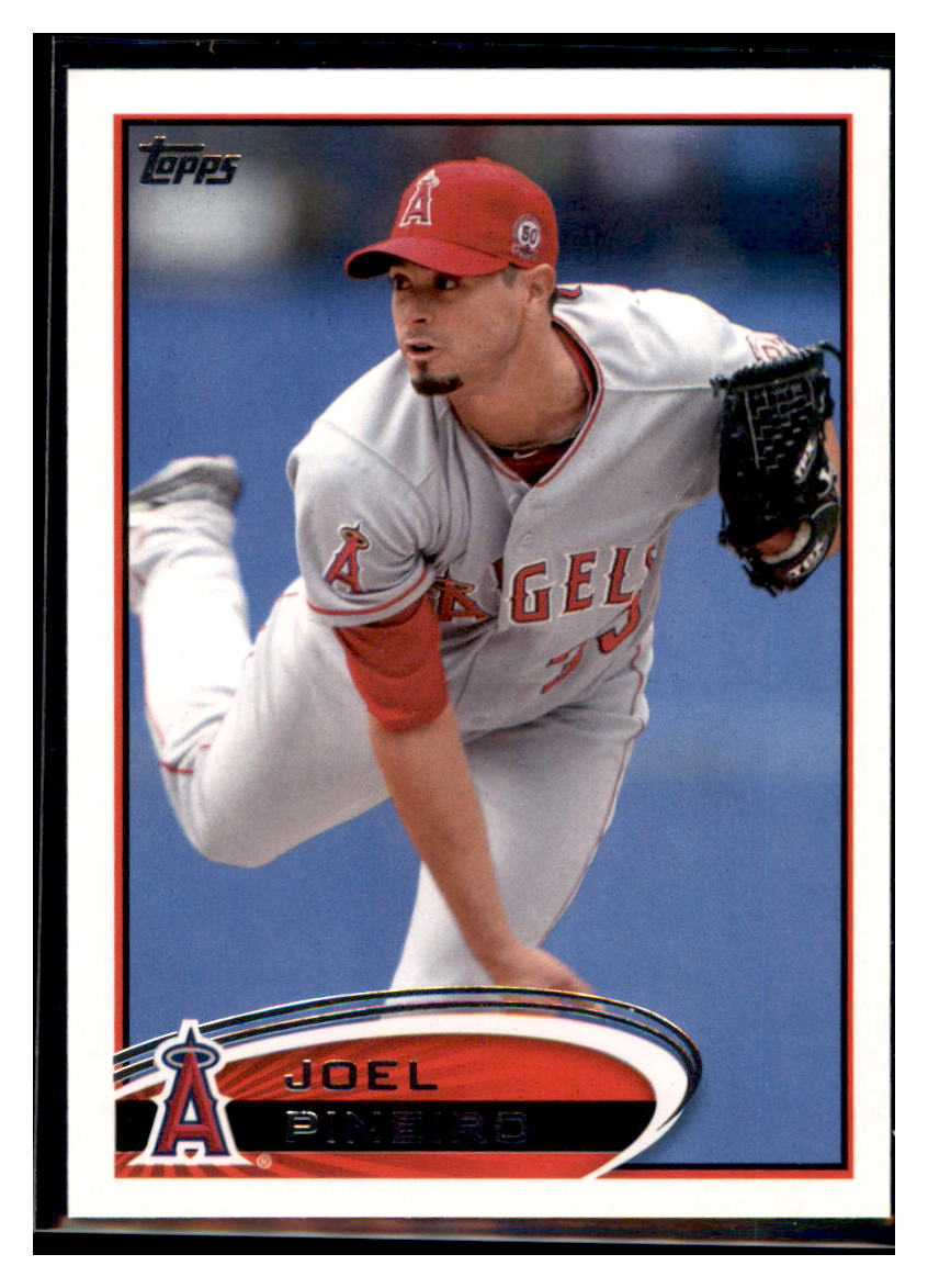 2012 Topps Joel Pineiro    Los Angeles Angels #267 Baseball
  Card   DBT1A simple Xclusive Collectibles   
