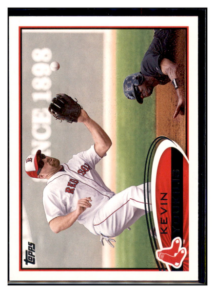 2012 Topps Kevin Youkilis Boston Red Sox #160 Baseball Card – A
