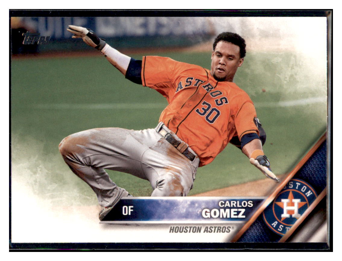 2016 Topps Carlos Gomez   Houston Astros  Baseball Card DPT1B simple Xclusive Collectibles   