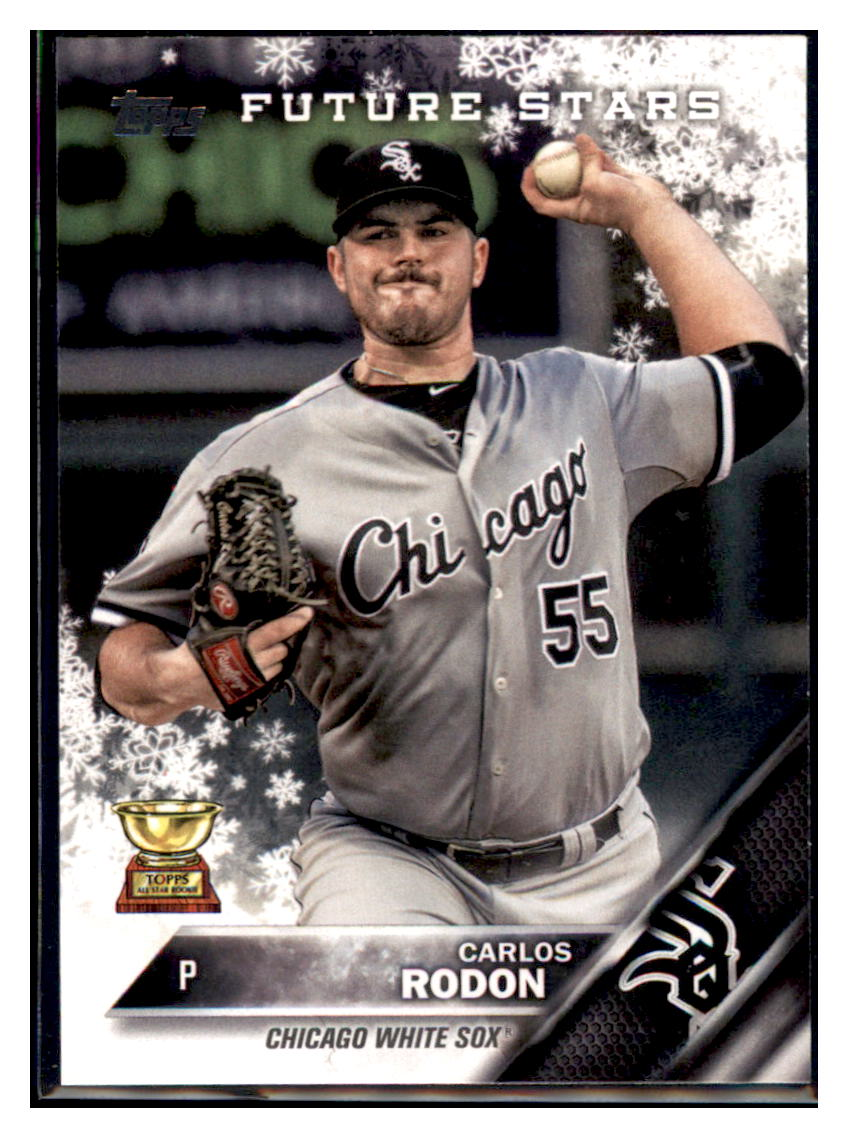 2016 Topps Holiday Carlos
  Rodon   ASR, FS Chicago White Sox  Baseball Card DPT1B simple Xclusive Collectibles   