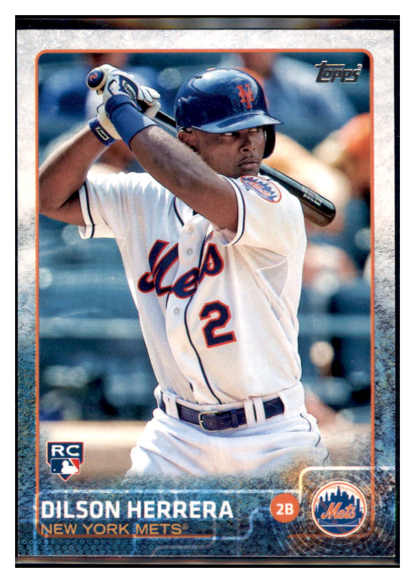 2015 Topps Dilson Herrera New York Mets  Baseball Card DPT1B simple Xclusive Collectibles   