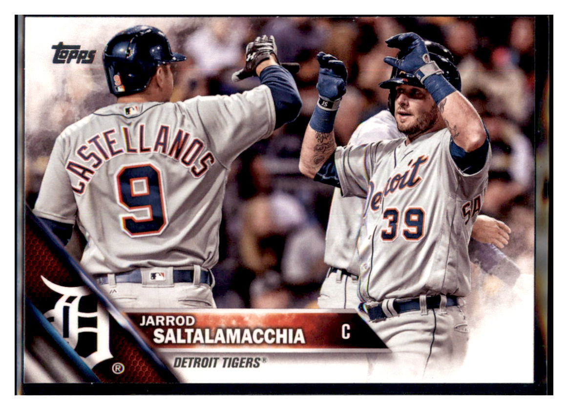 2016 Topps Update Jarrod
  Saltalamacchia   Detroit Tigers  Baseball Card DPT1B simple Xclusive Collectibles   