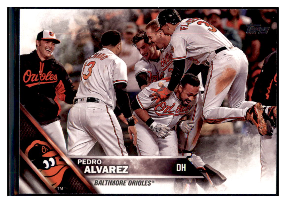 2016 Topps Update Pedro
  Alvarez Gold  SN2016 Baltimore
  Orioles  Baseball Card DPT1B simple Xclusive Collectibles   