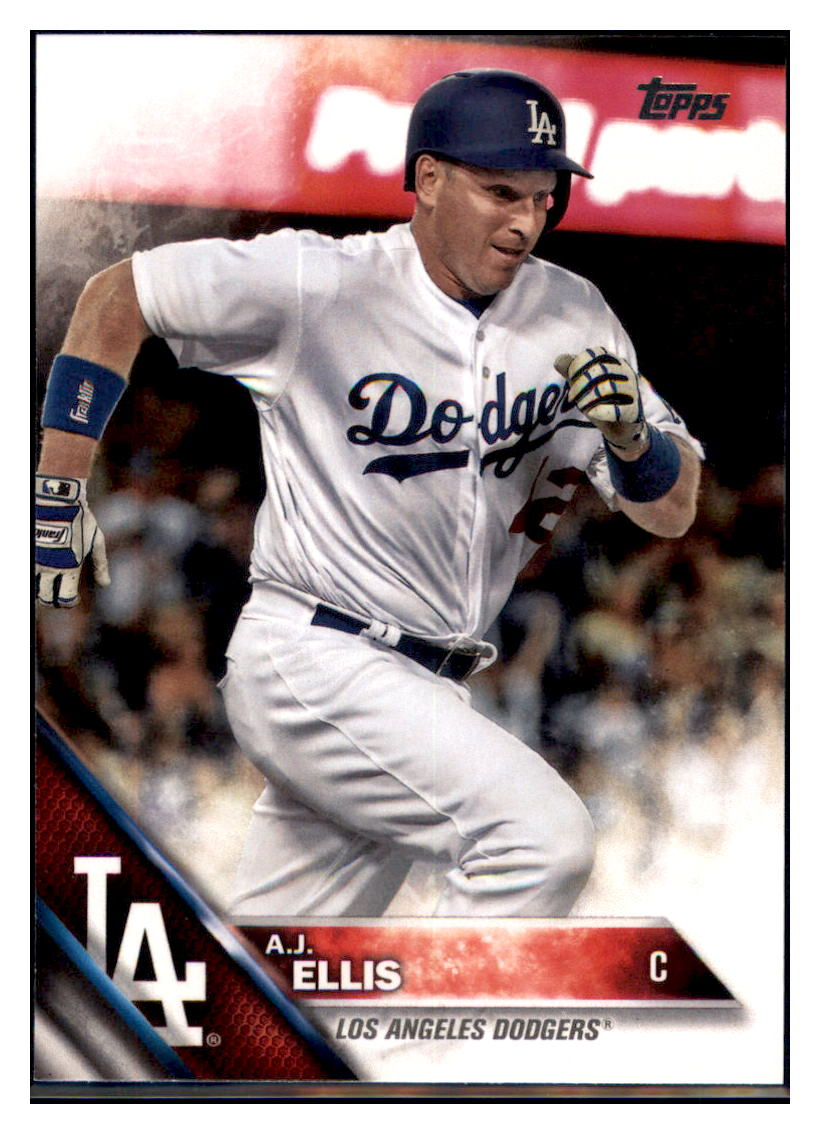 2016 Topps Update A.J. Ellis
  Gold  SN2016 Los Angeles Dodgers  Baseball Card DPT1B simple Xclusive Collectibles   