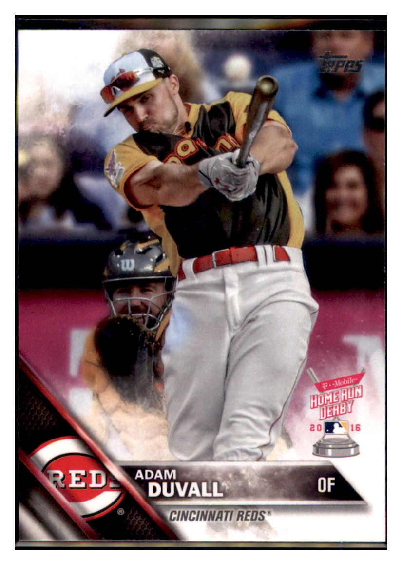 2016 Topps Update Adam
Duvall Homerun Derby Cincinnati Reds
  Baseball Card DPT1C simple Xclusive Collectibles   