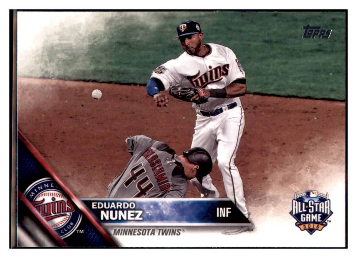 2016 Topps Update Eduardo
  Nunez   AS Minnesota Twins Baseball
  Card DPT1C simple Xclusive Collectibles   