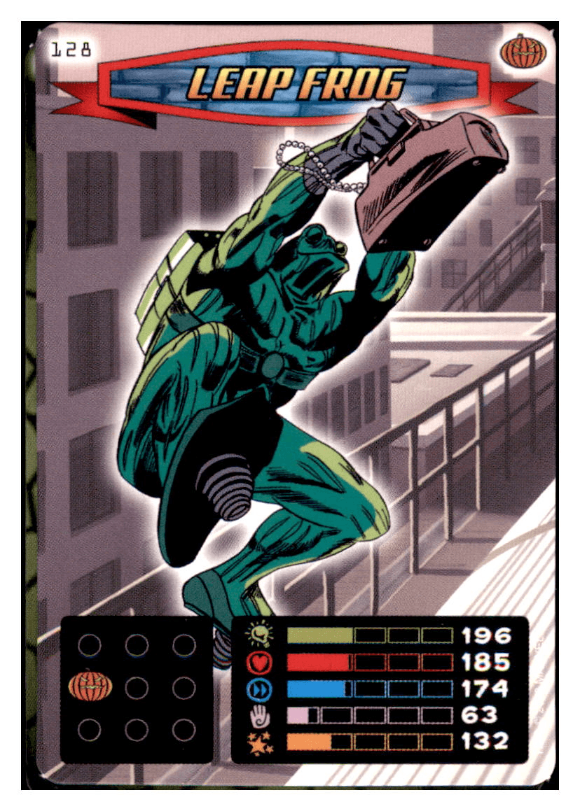 2008 Marvel Spider-Man Heroes & Villains Leap Frog Power Card Collecti 2008 Marvel Spider-Man Heroes & Villains Leap Frog Power Card Collecti