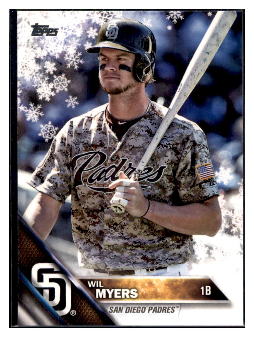 2016 Topps Wil Myers
  Gold  SN2016 San Diego Padres Baseball
  Card DPT1C simple Xclusive Collectibles   