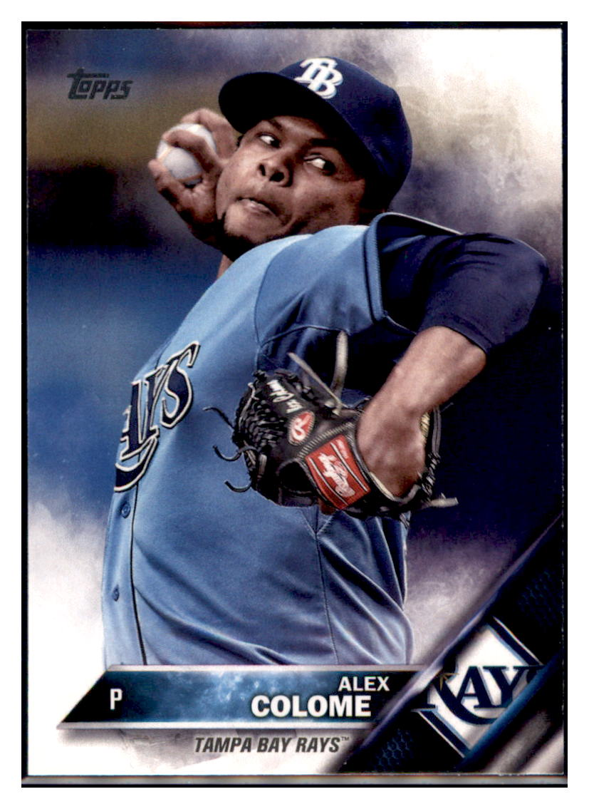 2016 Topps Update Alex
  Colome Gold  SN2016 Tampa Bay Rays
  Baseball Card DPT1C simple Xclusive Collectibles   