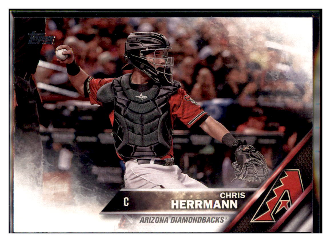 2016 Topps Update Chris
  Herrmann   Arizona Diamondbacks
  Baseball Card DPT1C simple Xclusive Collectibles   