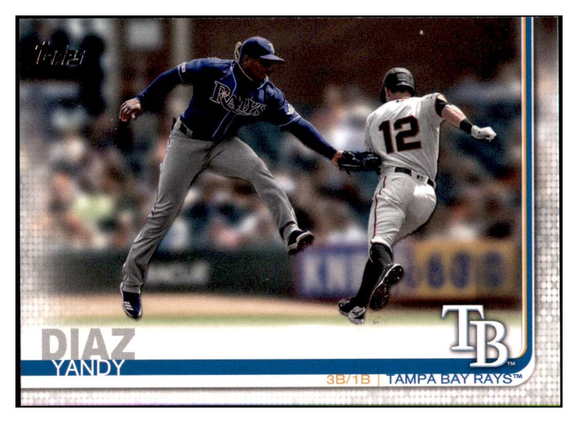 2019 Topps Update Yandy
  Diaz   Tampa Bay Rays Baseball Card
  DPT1D simple Xclusive Collectibles   
