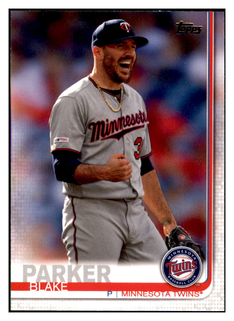 2019 Topps Update Blake
  Parker   Minnesota Twins Baseball Card
  DPT1D simple Xclusive Collectibles   