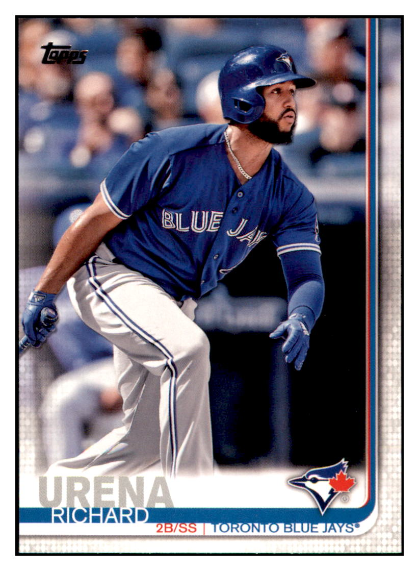 2019 Topps Richard
  Urena   Toronto Blue Jays Baseball Card
  DPT1D simple Xclusive Collectibles   