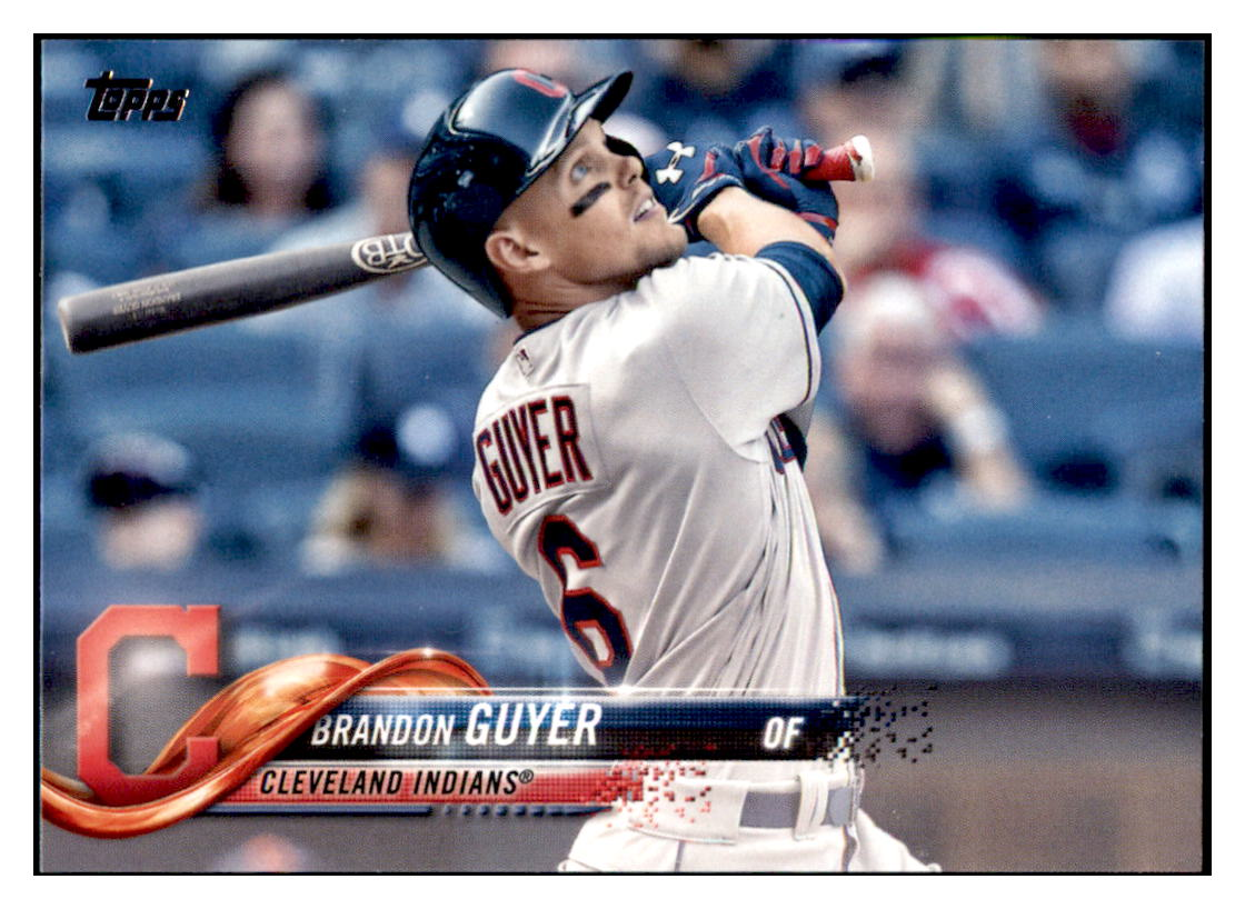 2018 Topps Brandon Guyer
  Limited  PR2018 Cleveland Indians
  Baseball Card DPT1D simple Xclusive Collectibles   