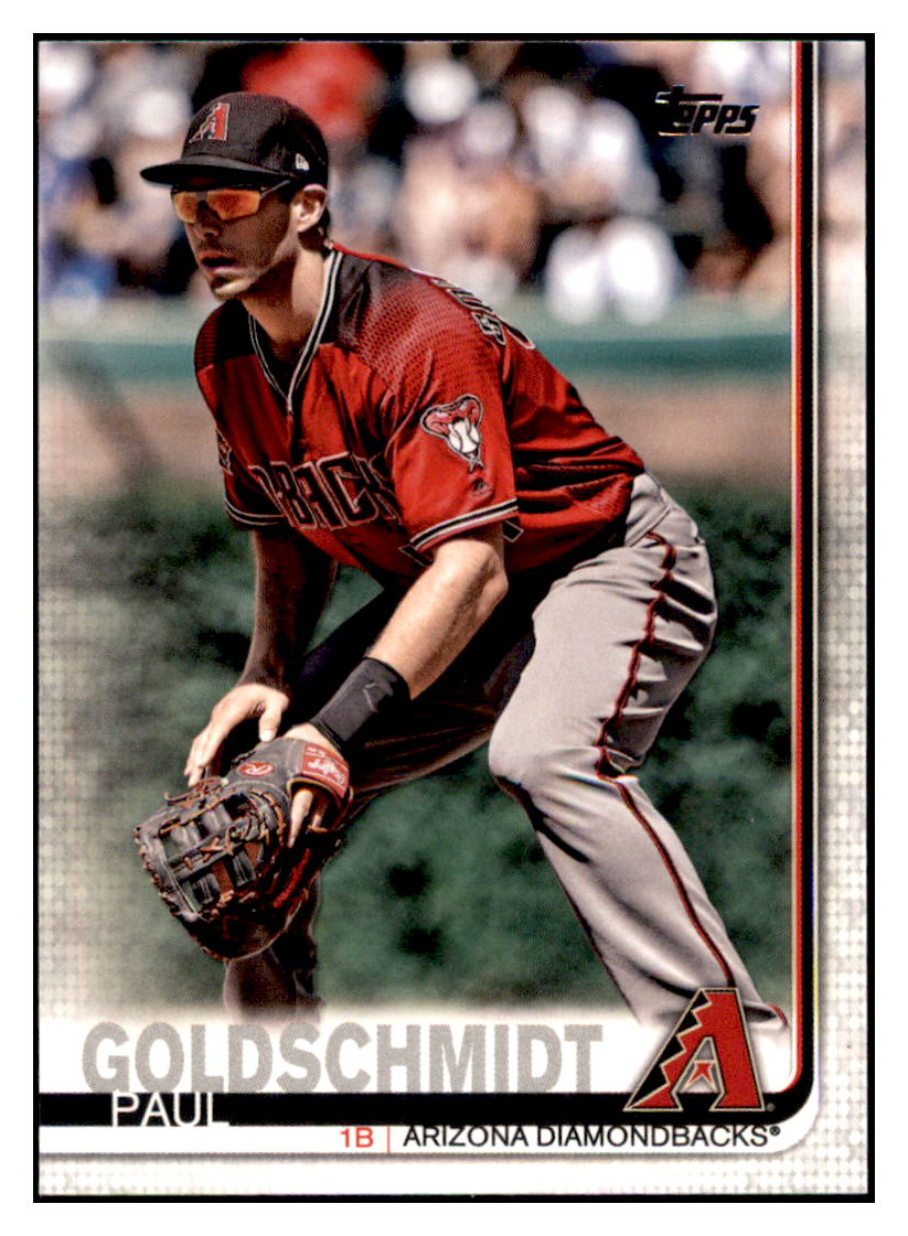 2019 Topps Paul
  Goldschmidt   Arizona Diamondbacks
  Baseball Card DPT1D simple Xclusive Collectibles   