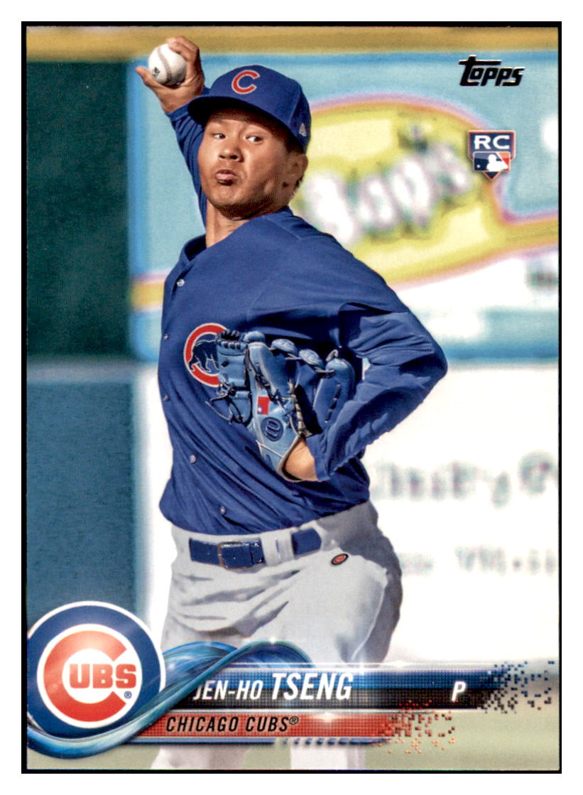 2018 Topps Jen-Ho Tseng   RC Chicago Cubs Baseball Card DPT1D simple Xclusive Collectibles   