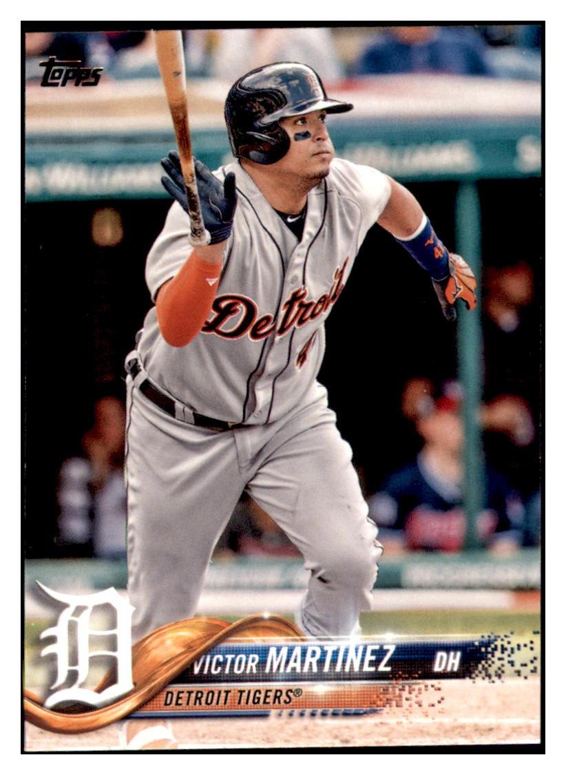 2018 Topps Victor
  Martinez   Detroit Tigers Baseball Card
  DPT1D simple Xclusive Collectibles   