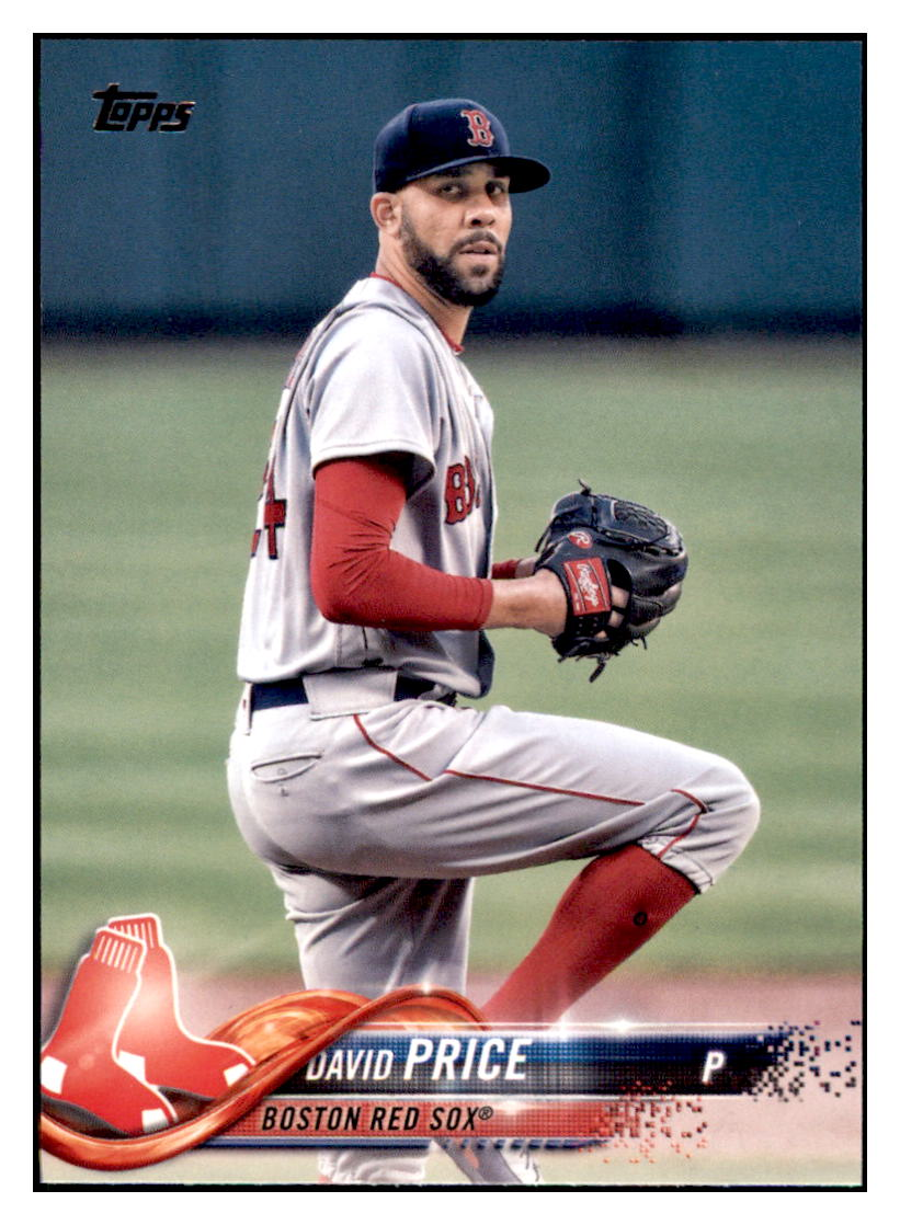 2018 Topps Boston Red Sox
  David Price   Boston Red Sox Baseball
  Card DPT1D simple Xclusive Collectibles   