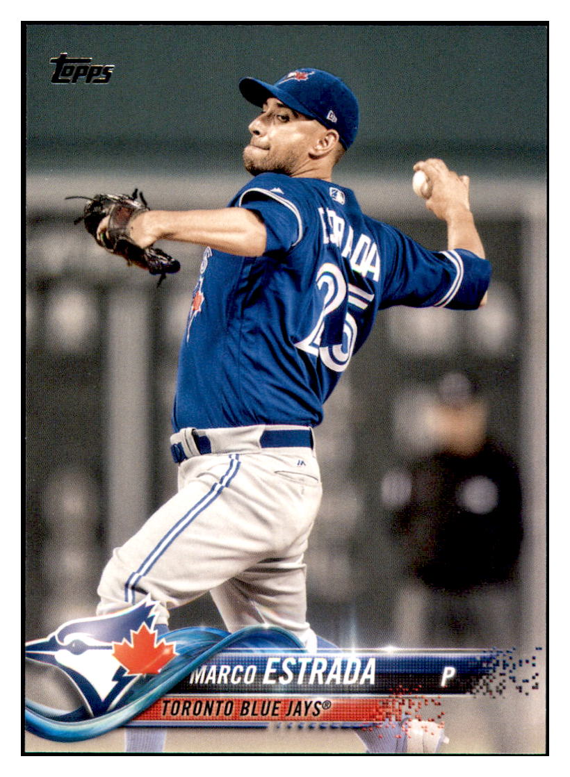 2018 Topps Marco Estrada
  All-Star Game  Toronto Blue Jays
  Baseball Card DPT1D simple Xclusive Collectibles   