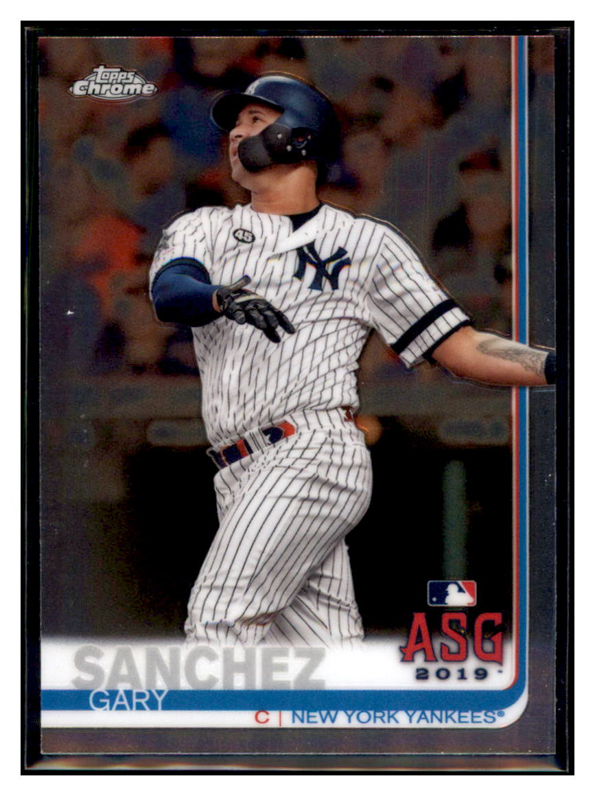 2019 Topps Chrome Update
Gary Sanchez   ASG New York
  Yankees Baseball Card DPT1D simple Xclusive Collectibles   