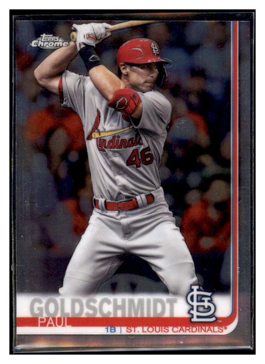 2019 Topps Chrome Update
Paul Goldschmidt   St. Louis
  Cardinals Baseball Card DPT1D simple Xclusive Collectibles   