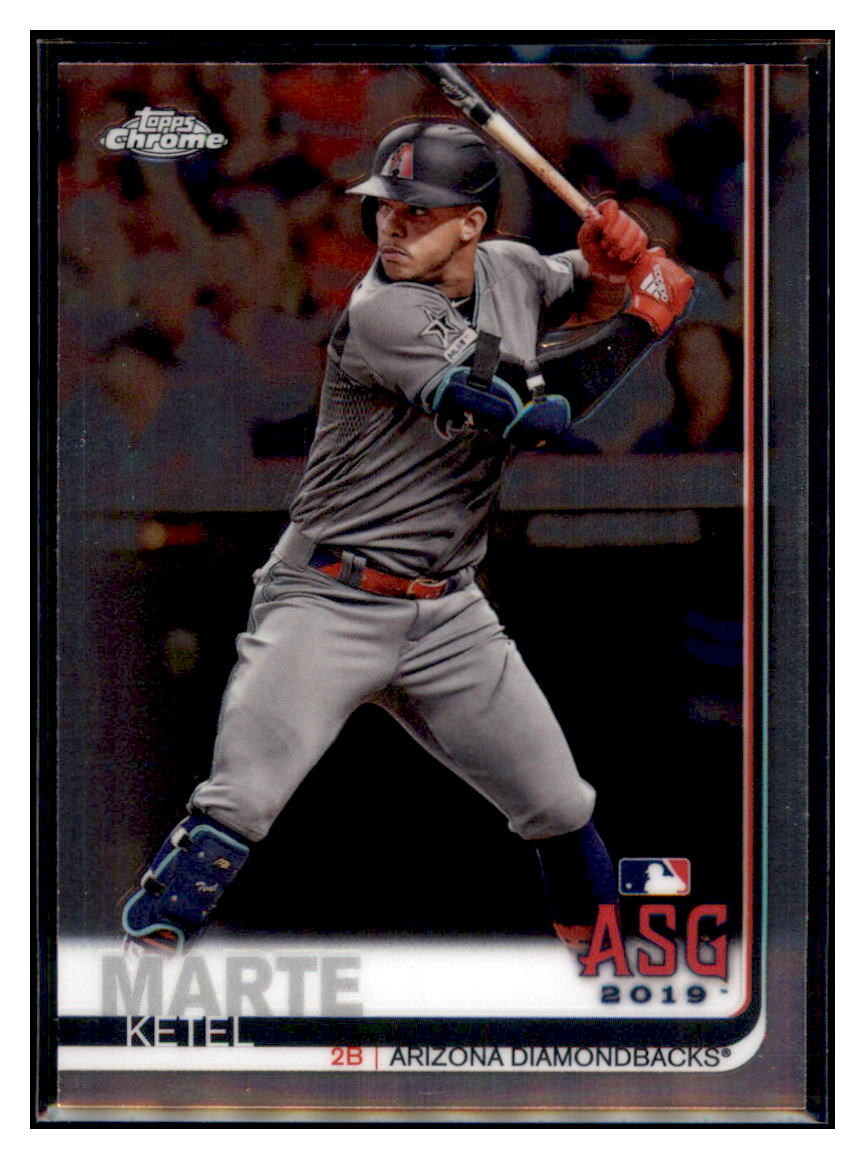 2019 Topps Chrome Update
  Edition Ketel Marte   ASG Arizona
  Diamondbacks Baseball Card DPT1D simple Xclusive Collectibles   