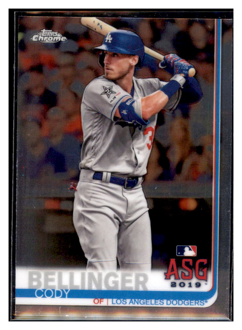 2019 Topps Chrome Update
  Edition Cody Bellinger   ASG Los
  Angeles Dodgers Baseball Card DPT1D simple Xclusive Collectibles   
