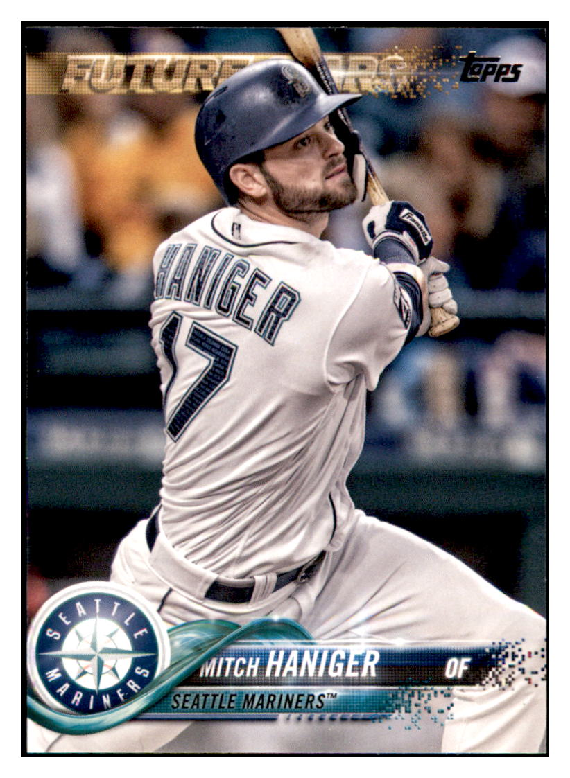 2018 Topps Mitch
  Haniger   FS Seattle Mariners Baseball
  Card DPT1D simple Xclusive Collectibles   