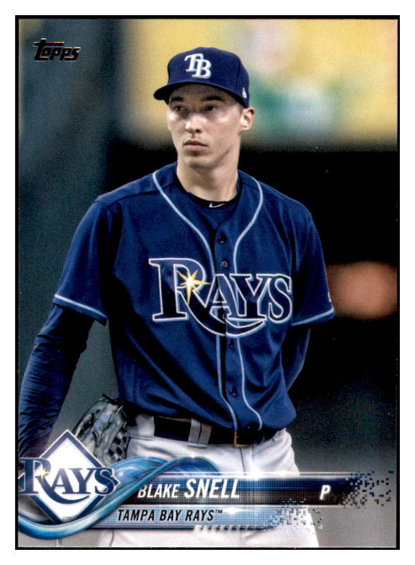 2018 Topps Blake Snell
  All-Star Game  Tampa Bay Rays Baseball
  Card DPT1D simple Xclusive Collectibles   