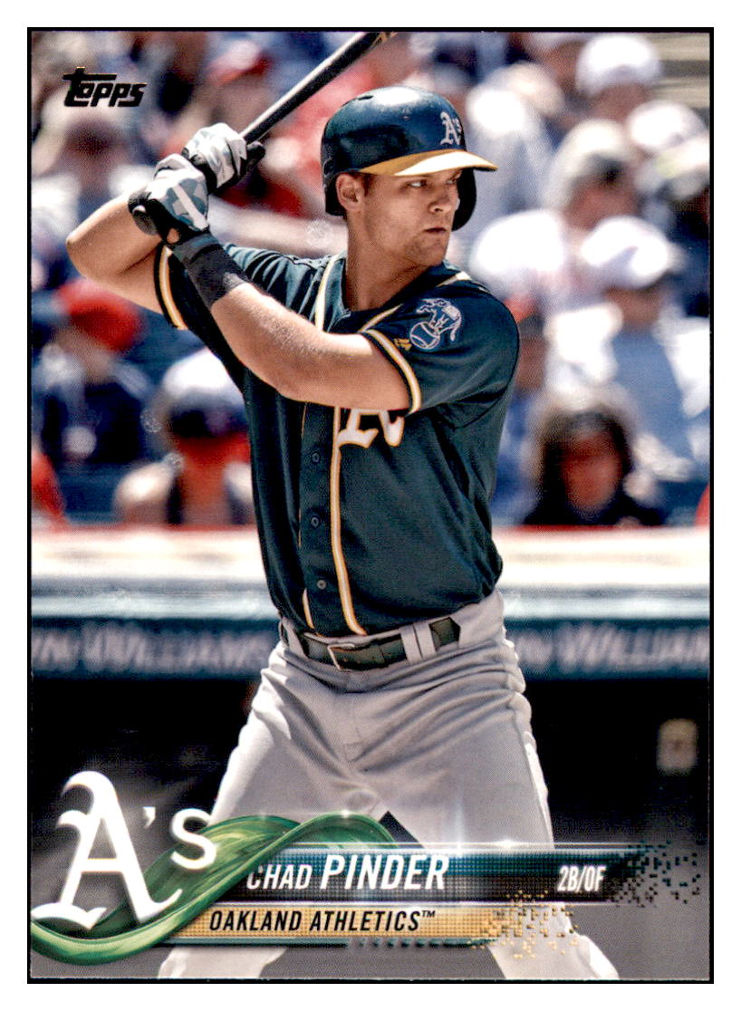 2018 Topps Chad Pinder
  All-Star Game  Oakland Athletics
  Baseball Card DPT1D simple Xclusive Collectibles   