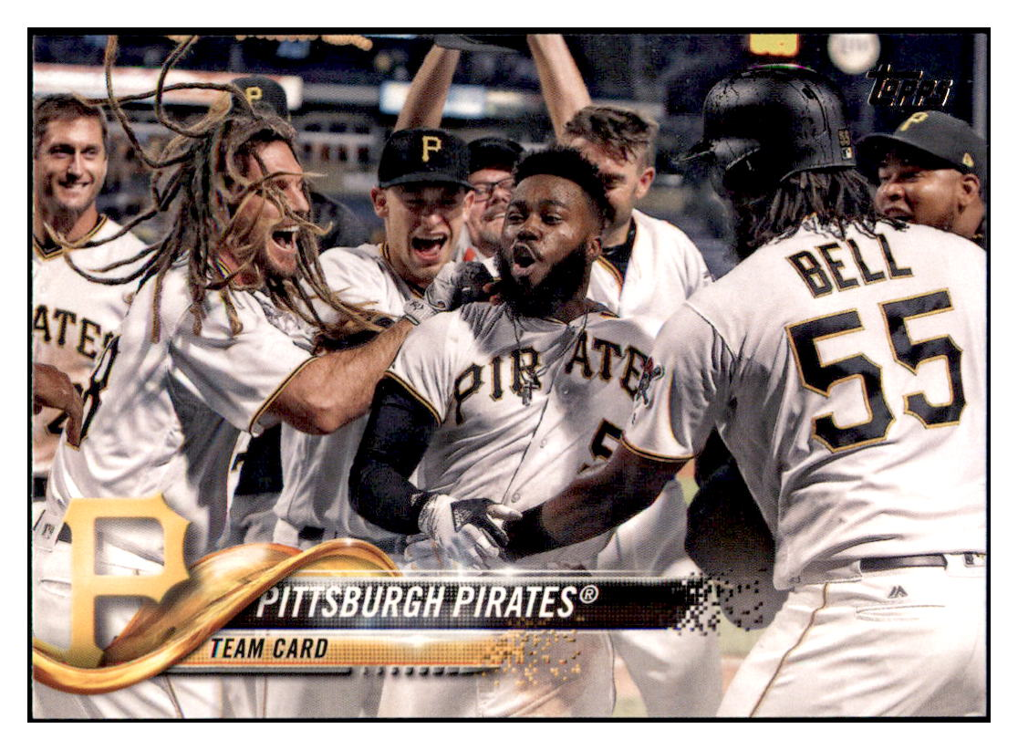 2018 Topps Pittsburgh
  Pirates TC   Pittsburgh Pirates
  Baseball Card DPT1D simple Xclusive Collectibles   