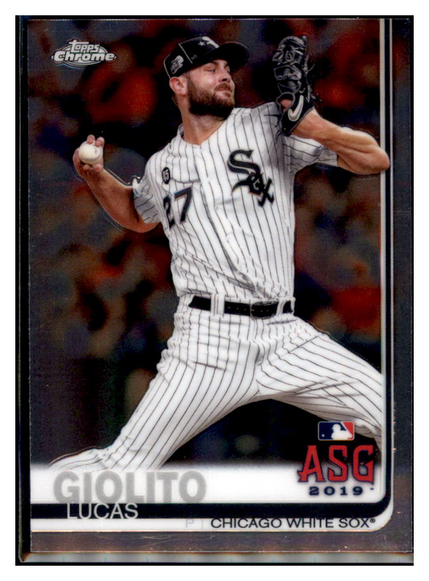 2019 Topps Chrome Update
  Edition Lucas Giolito   ASG Chicago
  White Sox Baseball Card DPT1D simple Xclusive Collectibles   