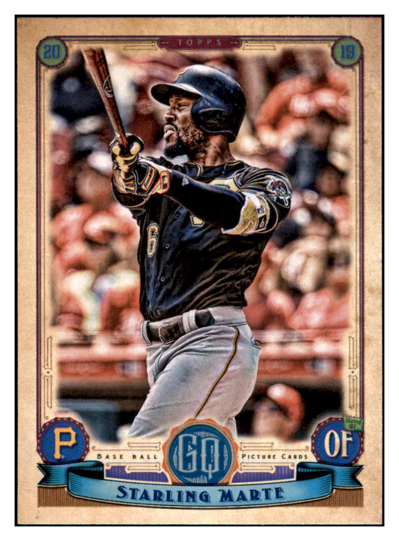 2019 Topps Gypsy Queen
  Starling Marte   Pittsburgh Pirates
  Baseball Card DPT1D simple Xclusive Collectibles   