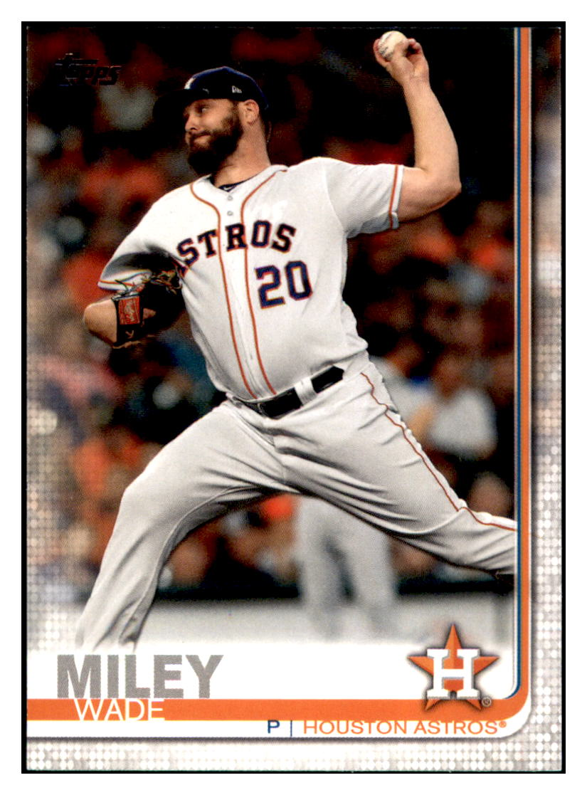 2019 Topps Update Wade
  Miley   Houston Astros Baseball Card
  DPT1D_1b simple Xclusive Collectibles   