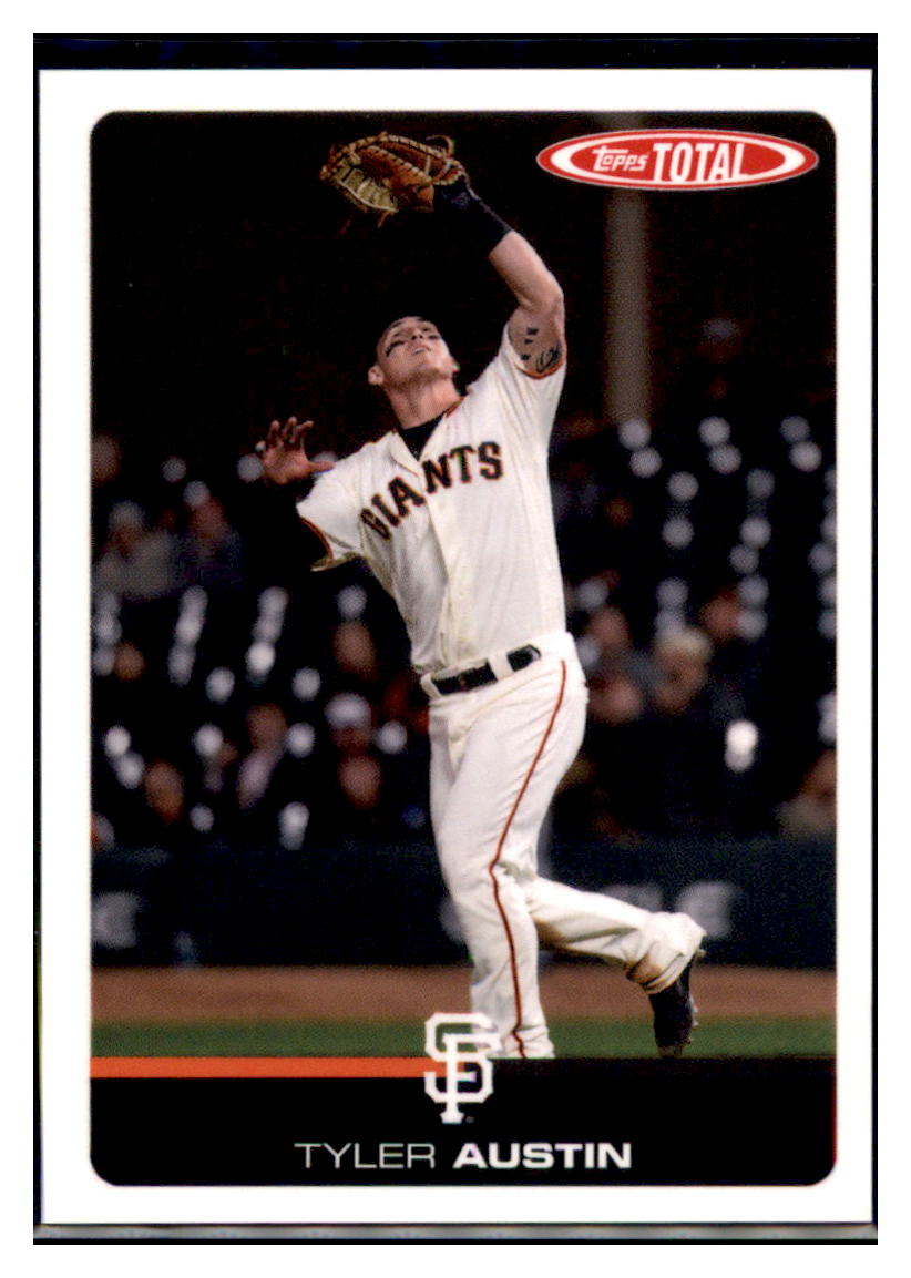 2019 Topps Total Tyler
  Austin   San Francisco Giants Baseball
  Card DPT1D simple Xclusive Collectibles   