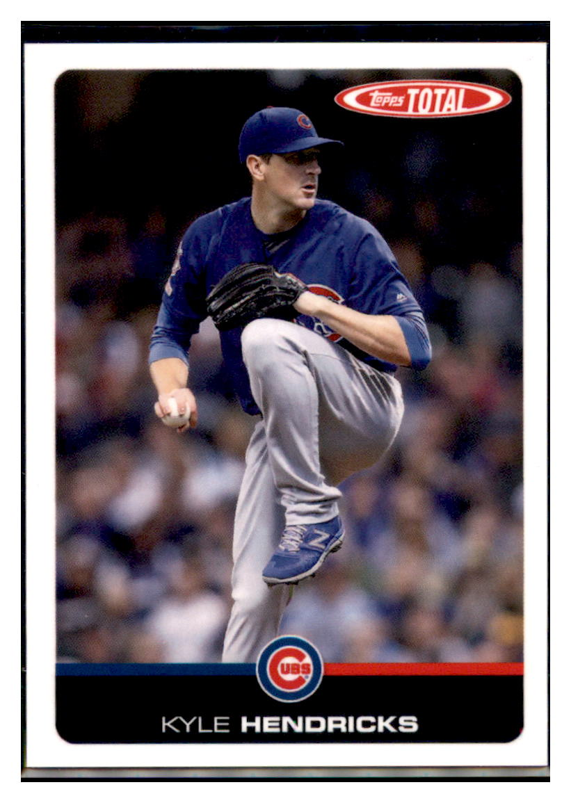 2019 Topps Total Kyle
  Hendricks   Chicago Cubs Baseball Card
  DPT1D simple Xclusive Collectibles   