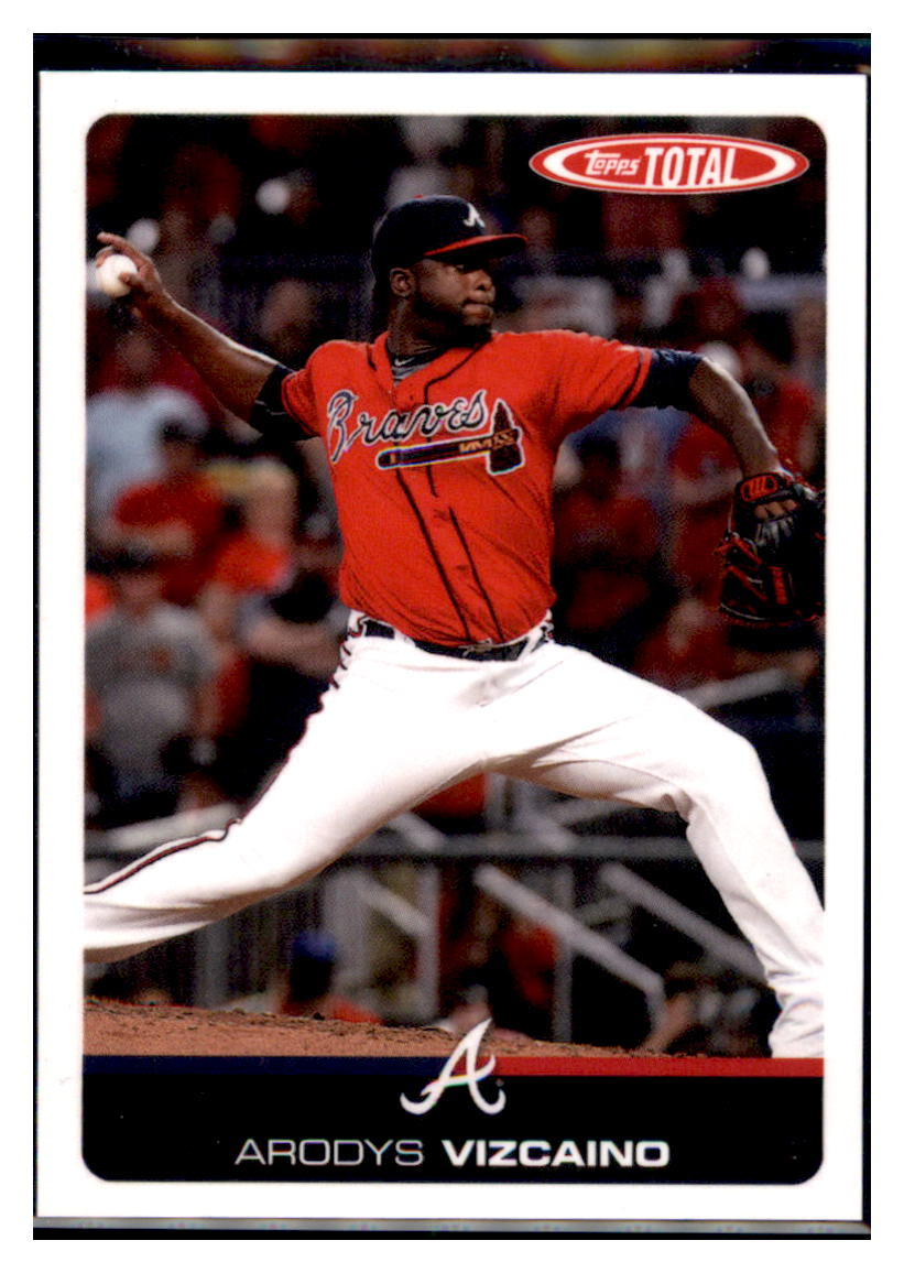 2019 Topps Total Arodys
  Vizcaino   Atlanta Braves Baseball Card
  DPT1D simple Xclusive Collectibles   