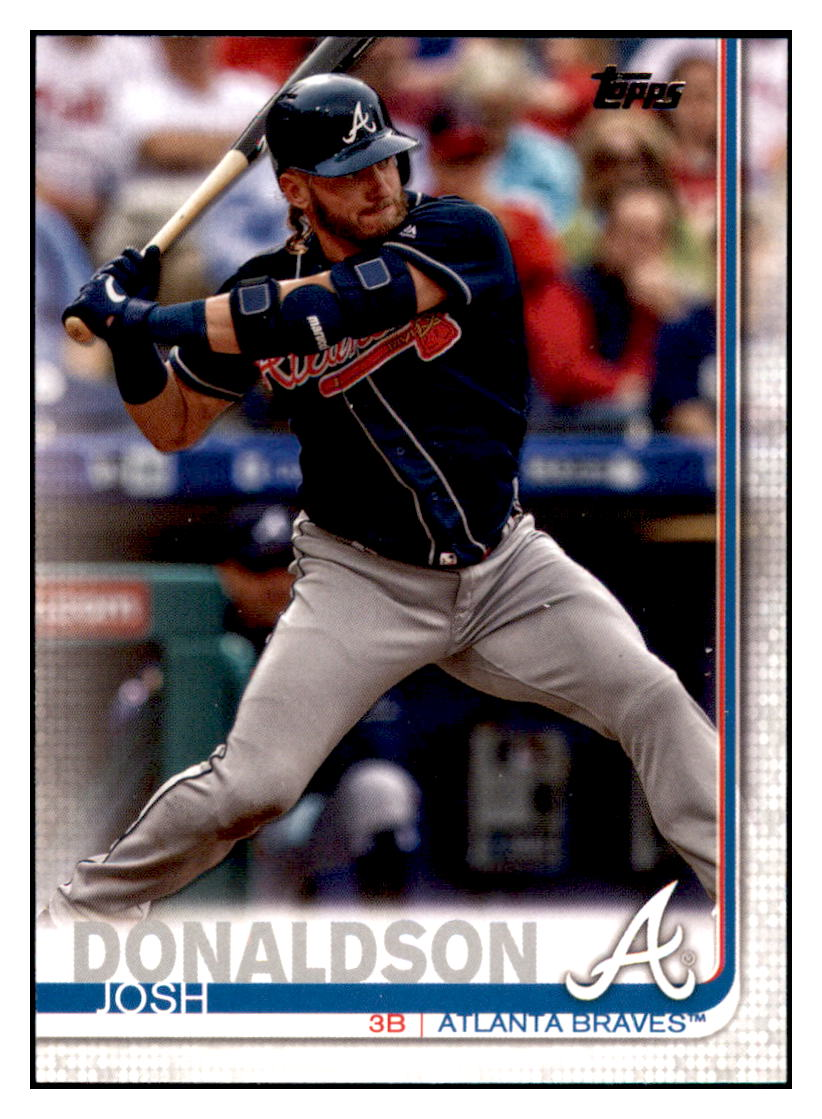 2019 Topps Update Josh
  Donaldson   Atlanta Braves Baseball
  Card DPT1D simple Xclusive Collectibles   