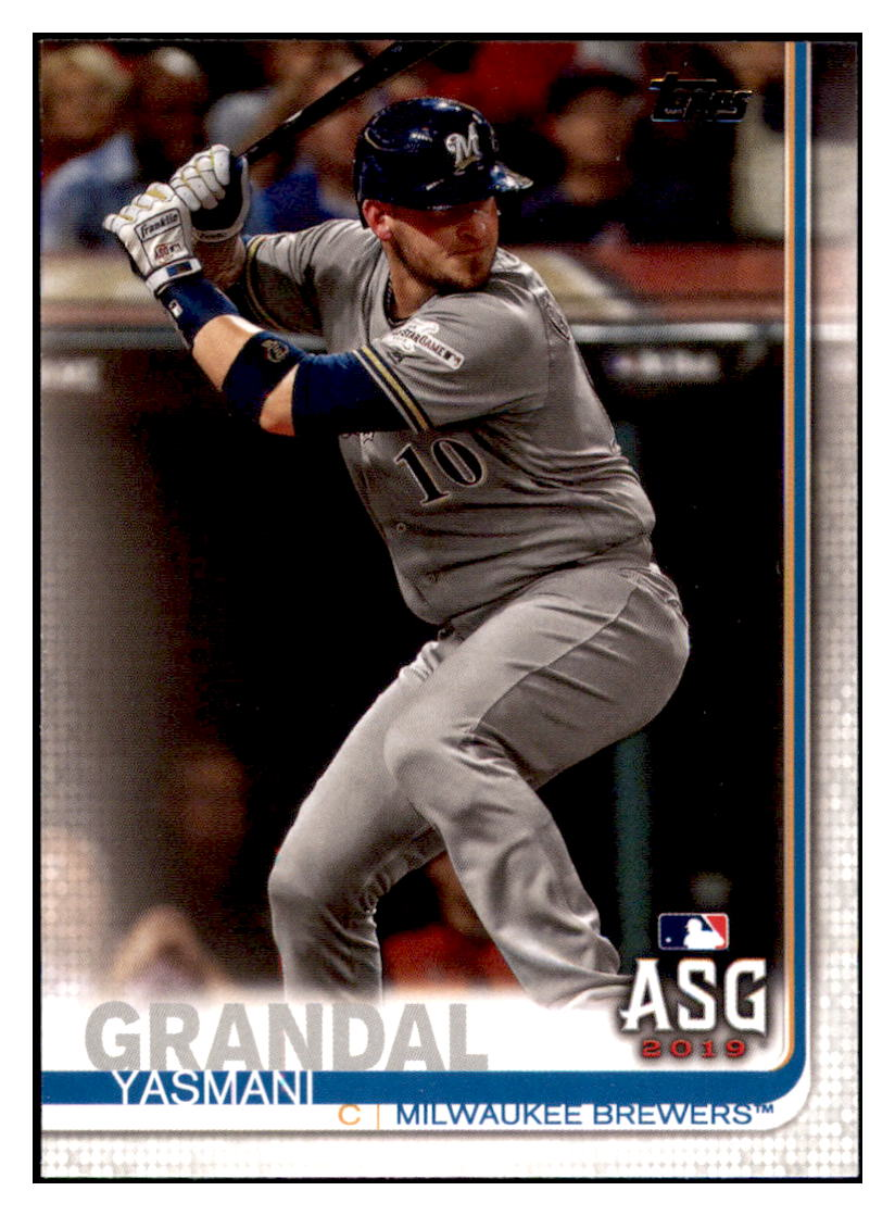 2019 Topps Update Yasmani
  Grandal   ASG Milwaukee Brewers
  Baseball Card DPT1D_1a simple Xclusive Collectibles   