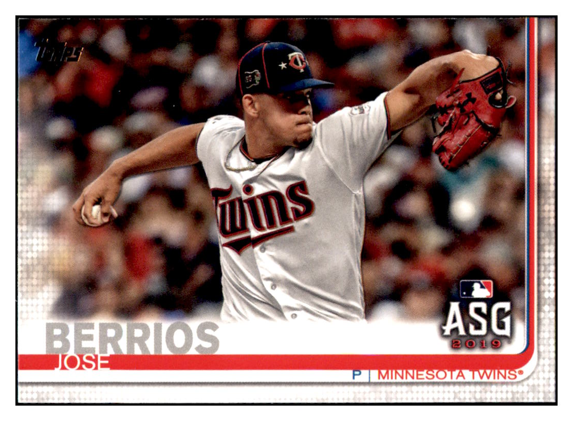 2019 Topps Update Jose
  Berrios   ASG Minnesota Twins Baseball
  Card DPT1D_1a simple Xclusive Collectibles   