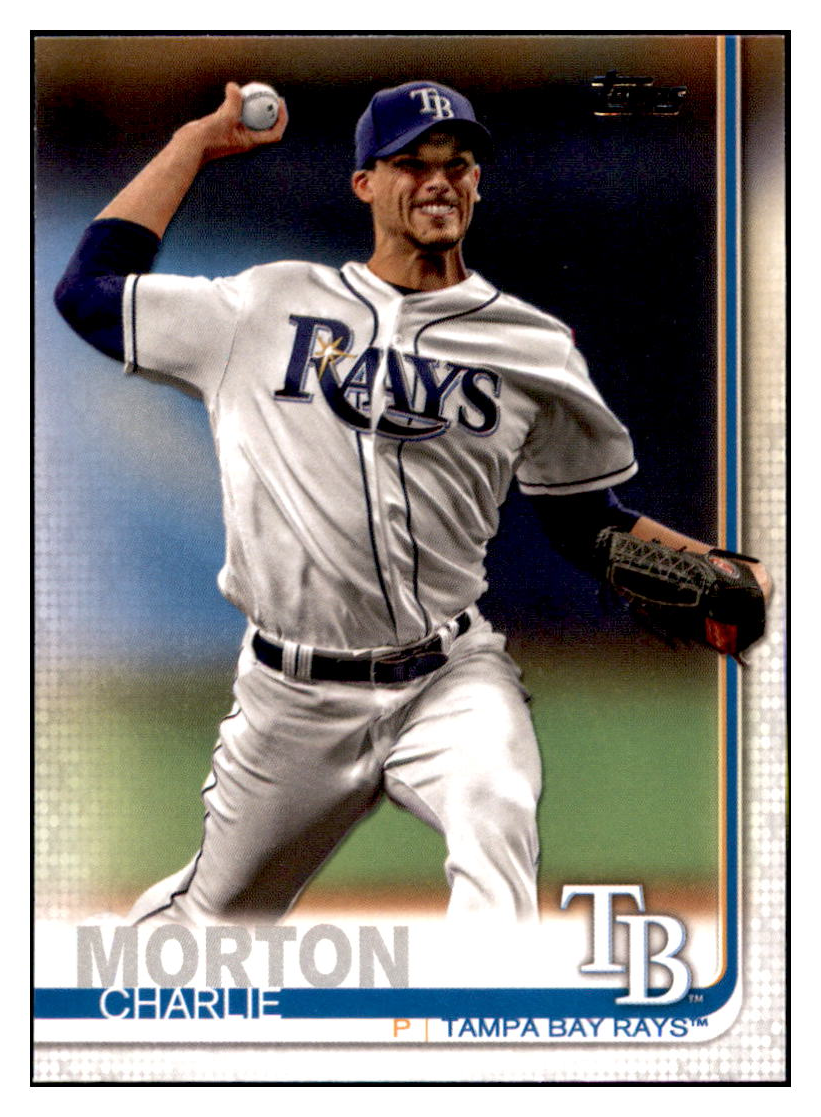 2019 Topps Update Charlie
  Morton   Tampa Bay Rays Baseball Card
  DPT1D_1a simple Xclusive Collectibles   