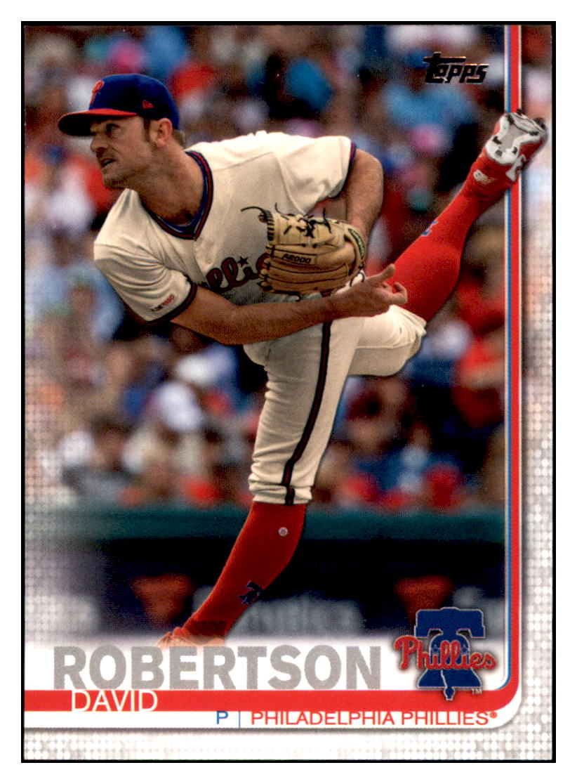 2019 Topps Update David
  Robertson   Philadelphia Phillies
  Baseball Card DPT1D simple Xclusive Collectibles   