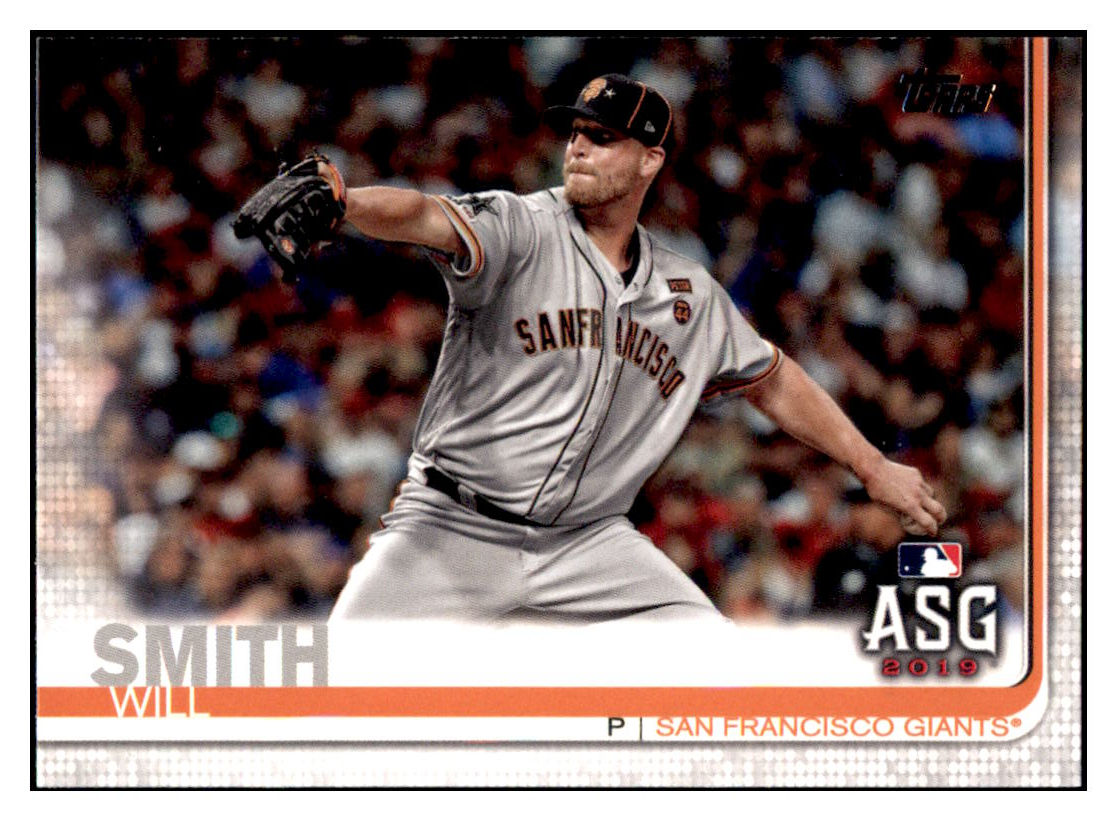 2019 Topps Update Will
  Smith   ASG San Francisco Giants
  Baseball Card DPT1D simple Xclusive Collectibles   
