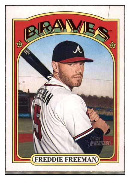 2021 Topps '86 Topps All Star Black #86AS-44 Freddie Freeman Braves 168/299