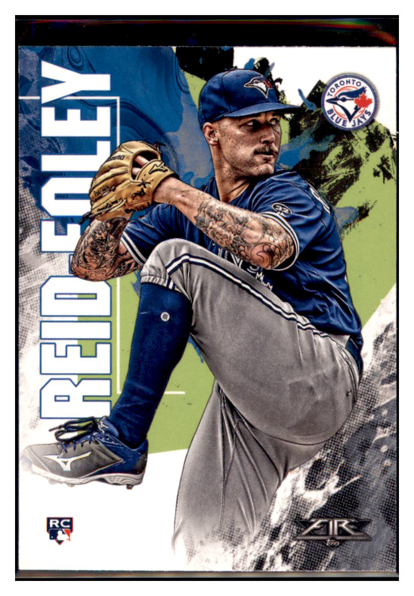 2019 Topps Fire Sean
  Reid-Foley   RC Toronto Blue Jays
  Baseball Card GMMGA simple Xclusive Collectibles   