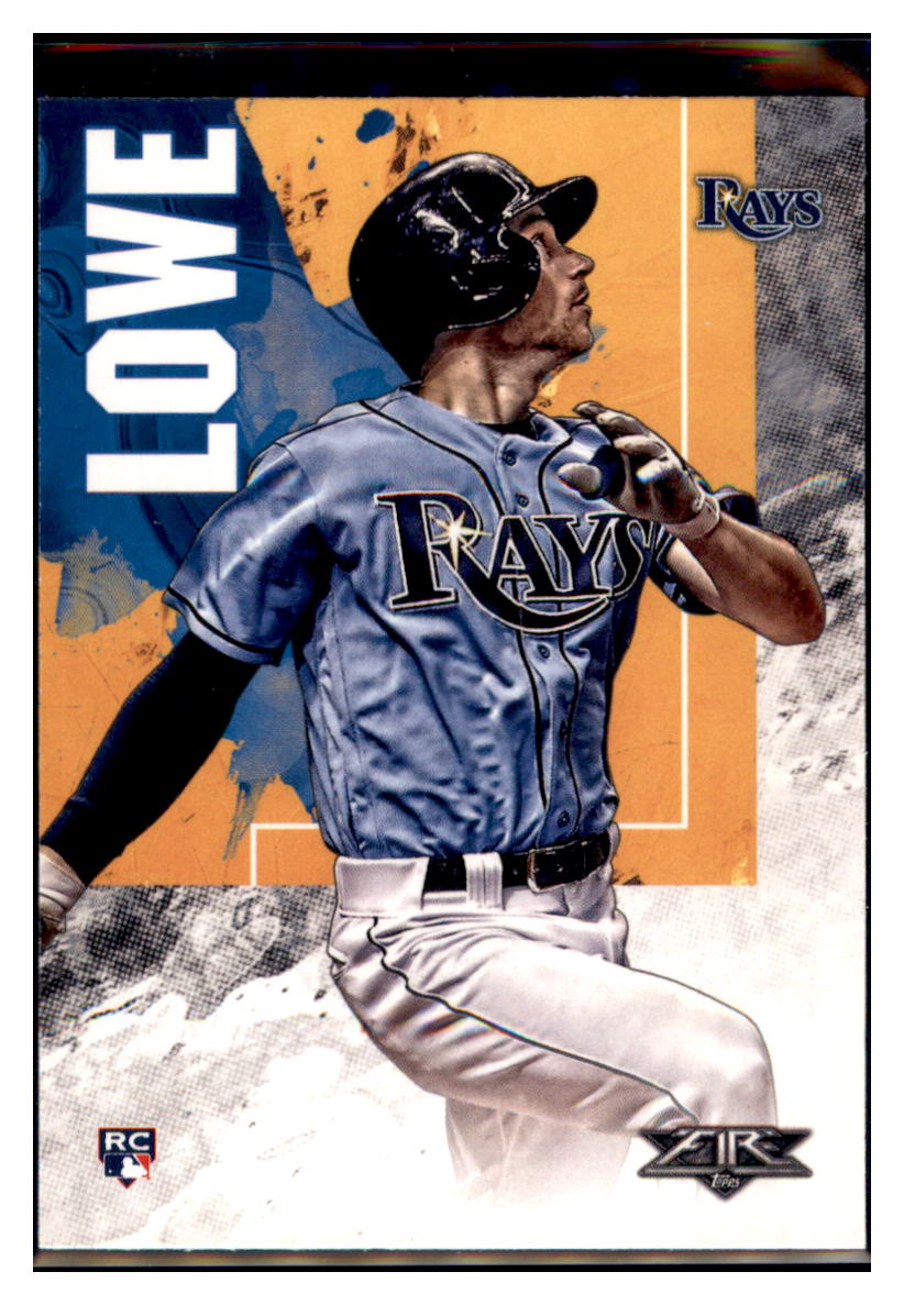2019 Topps Fire Brandon
  Lowe   RC Tampa Bay Rays Baseball Card
  GMMGA simple Xclusive Collectibles   